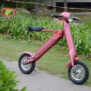 Environmentally friendly high quality 250w lcd folding electric scooter