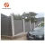 Euro Fireproof Black WPC Panel Fencing Post Design Waterproof Swimming Pool Garden Plastic Wood Composite Timber Privacy Fence