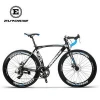 EUROBIKE XC750 road bike 14 speed 700c bicycle racing bike aluminum alloy frame Dual disc brake