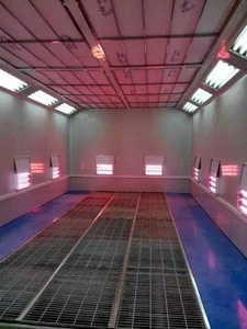 European standard Car Spray booth with environment protection system