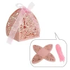 European Style Wholesale Hollow Out Wedding Favor Gift Packing Candy Box