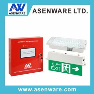 Evacuation System Emergency Light.Exit Sign Fault Monitoring System