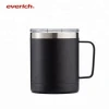 Everich 14oz Double Wall Stainless  Steel Vacuum Insulated Metal Coffee Mug With Handle
