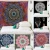 Import explosion mandala series printed home tapestry wall hanging from China