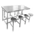 Import Export Quality High Standard Hospital Steel Furniture Dinning Table from India