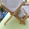 Factory cheap price decorative pot lid racks compact and foldable dish drainer commercial