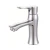 Import Factory direct new style basin faucet single hole hot/cold bathroom wash mixer water taps handle zinc with wholesale price from China
