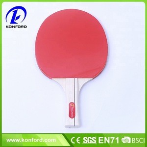 Factory direct sale ping pong table tennis rackets wooden rubber paddles