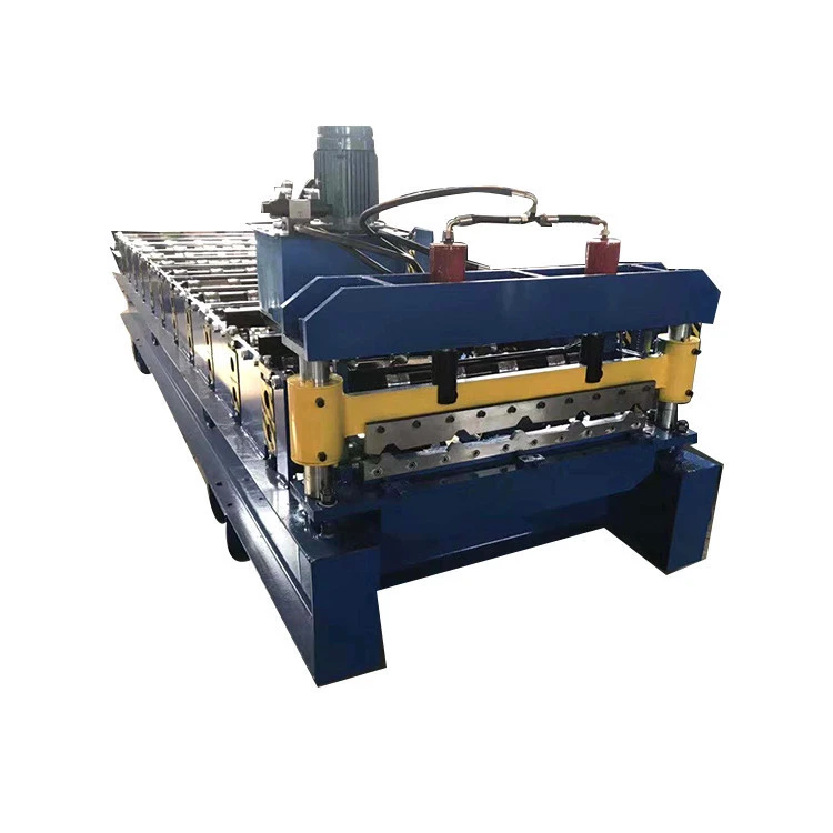 Factory direct selling trapezoidal sheet profiling machine rool forming galvanized steel panel ibr roof tile cold roll making
