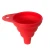 Import Factory  Food Grade Liquid or Powder Transfer Silicone Collapsible Funnel from China