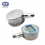 Factory price 100mm LCD display Digital Pressure Gauge Air Water Pressure Gauge