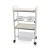 Import factory price cabinet salon beauty rolling trolley cosmetology tray with bowl from China