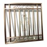 Factory Price Wrought Iron Window Grill Design,Ornamental Forged Iron Window Grills
