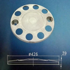 factory truck wheel stud protector 22.5 inch wheel cover