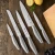 Import Factory Wholesale High Quality Stainless Steel Custom Carving Knife Set with Hollow Handle from China
