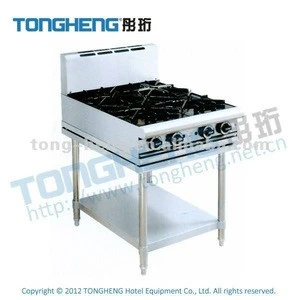 Factory Wholesale High Thermal Free Standing 4 Burners Gas Range