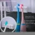 Import Family bathroom set wall mount shelf toothpaste toothbrush holder from China