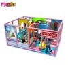 Family boys and girls playing toys kids foldable playhouse indoor play set
