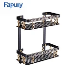 Fapully High Quality Corner Shelf Home Bathroom Wall Storage holder Rack