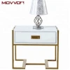 Fashion furniture modern bed side table bedroom hotel night stand side table for sofa