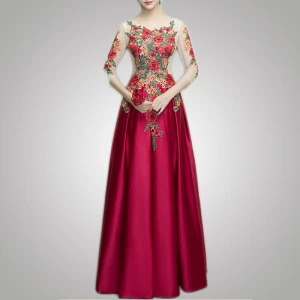Fashion Korean Top Seller Classical Design Wedding Dress For Special Occasion