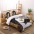 Import Fashion trend duvet cover luxury african 8 piece cordinated bedding set with low price from China