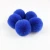 Import Faux Fur Pom Pom Balls With Elastic Loop DIY Fake Fur Fluffy Pompoms With Rubber Band from China