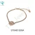Import Festival High Profit Customized Mix Colors Miyuki Designs 18 k Real Gold Plated Round Stainless Bracelet Bangles For Women from China