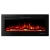 Import fireplaces electric wall insert mounted fireplace with led log and crystal flame effect hang electric fireplace from China