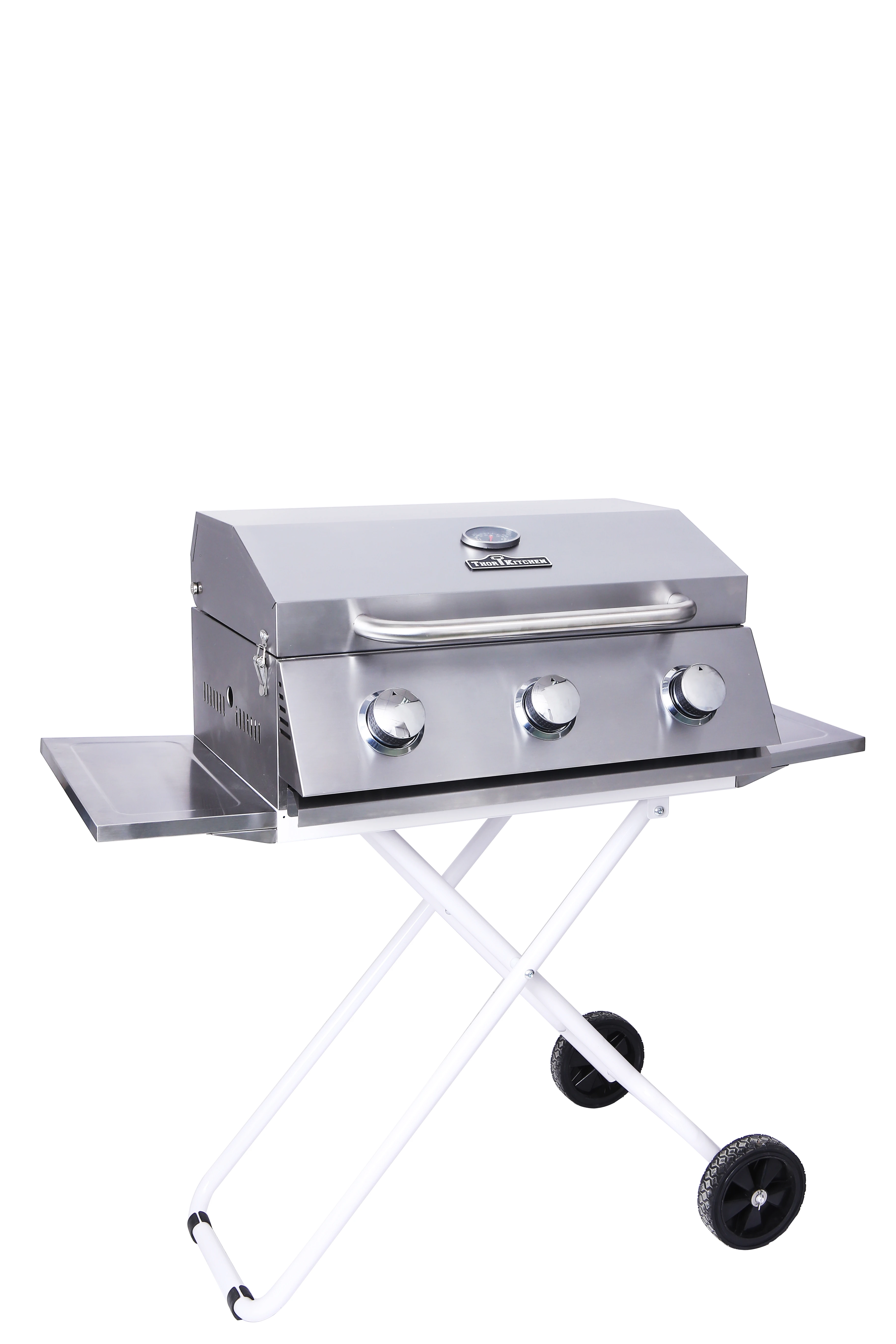 Foldable BBQ gril stainless steel gas barbeque cart cast iron bbq grill