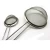 Import Food Grade Kitchen Gadget Stainless Steel Mesh Strainer 3pcs Set /Colander Sets/Food Strainer Set from China