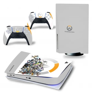 For PS5 Disk Viny Decal Sticker Console + 2 Controller Skin Sticker For Sony Playstation 5 Game Accessories