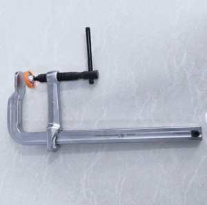 Forged Carbon Steel Sliding Adjustable Bar Clamping Welding Clamp with Iron handle