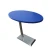 Import Formula blue Hotel  marble top metal coffee table round side table from China
