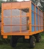 Four Wheel Harvester Tipping ( Dumping ) Trailer Trolley