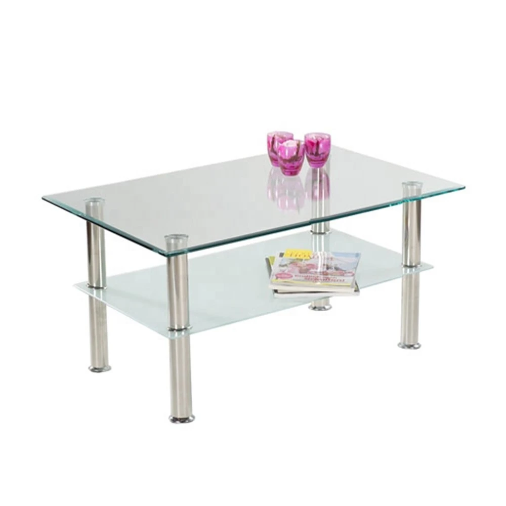 free sample  simple style glass tea table home furniture