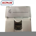French Single Port Ethernet Faceplate Outlet  Toolless  STP CAT6A  Modular Jack Legrand RJ45 Wall Face  Plate
