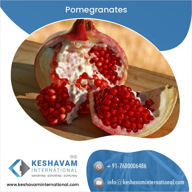 Fresh Red Pomegranate Fruit for Sale at Wholesale Price