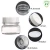 Import Fuyun MOQ 1pcs Clear plastic PET cosmetic jar for face cream with screw lid from China