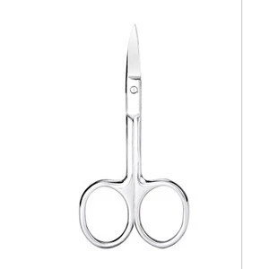 FYD Stainless Steel Small nail tools Eyebrow Nose Hair Scissors Cut Manicure Facial Trimming Tweezer Makeup Beauty Tool