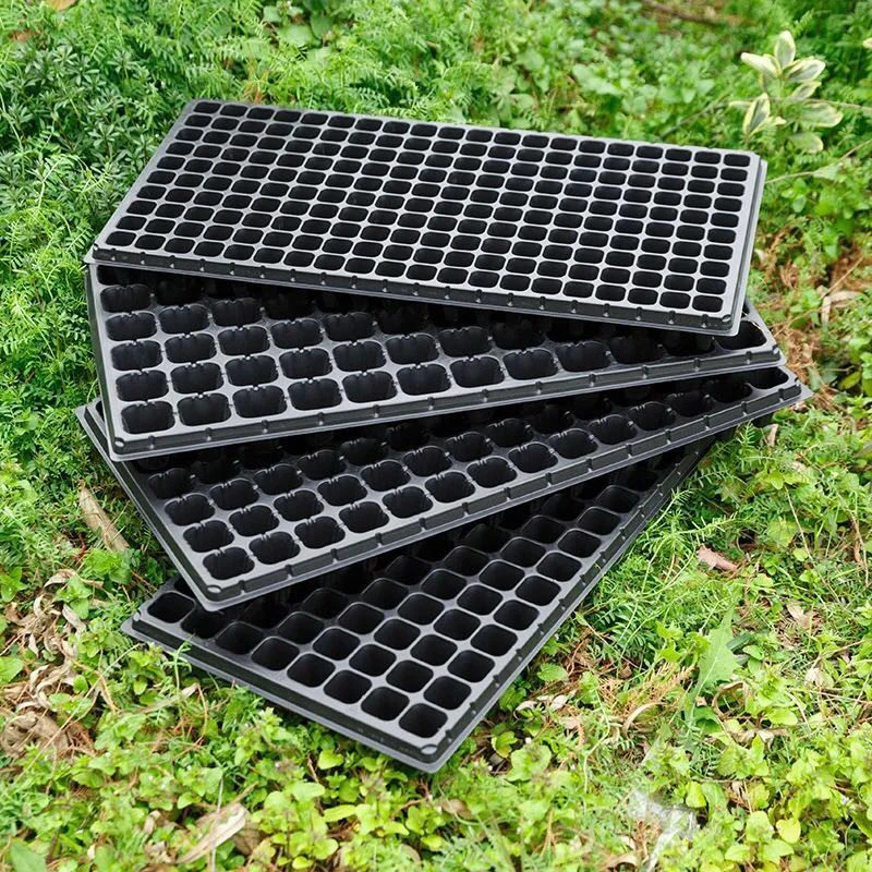 Garden Germination PS 128 Polystyrene Plastic Rice Seedling Nursery Sprouting Plant Grow Tray seedling tray 128 holes
