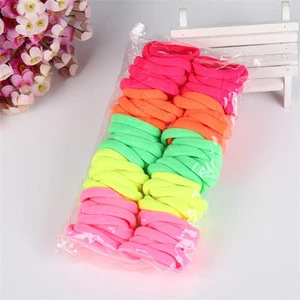 Girl Candy Color Rubber Band High Elastic Hair Rope Ties Headband Gum Hair Accessory