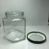 glass bottle factory food grade storage glass jar bottle with screw cap