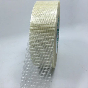 Glass fiber tape coated in insulation materials and elements