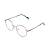 Import Gold Color Round Metal Magnetic Clip On Eyeglasses Frames With Silm Temple Eyeglasses Frames Clip On from China