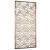 Import Golden Room Divider Metal Hairline Partitions Decorative stainless steel screen from China