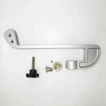 Golf Shaped Removable Screen Holder Golf-Type Desktop Partition Clip Cable Partition Screen Baffle Holder Clamp