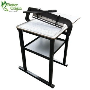 Good quality curtain fabric sample cutting machine with zigzag blade