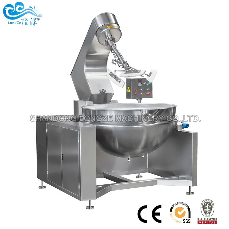 Good quality steam heated food cooking mixer heating machine for industry