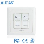 Good sale Cat5e/Cat6 keystone jack rj45 network hdmi faceplate
